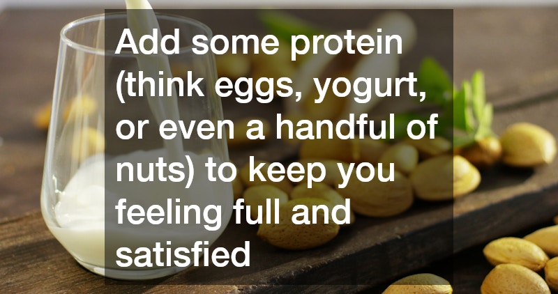 yogurt in a glass and nuts